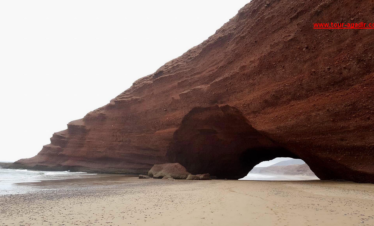 Tour from Agadir to Legzira beach and Tafraout