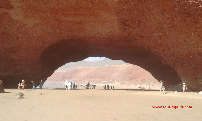 legzira beach from Agadir