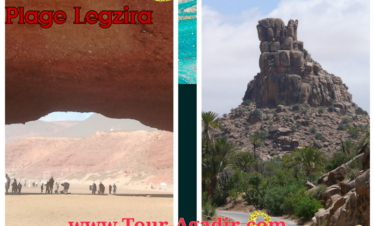 Tafraout et nuit à legzira