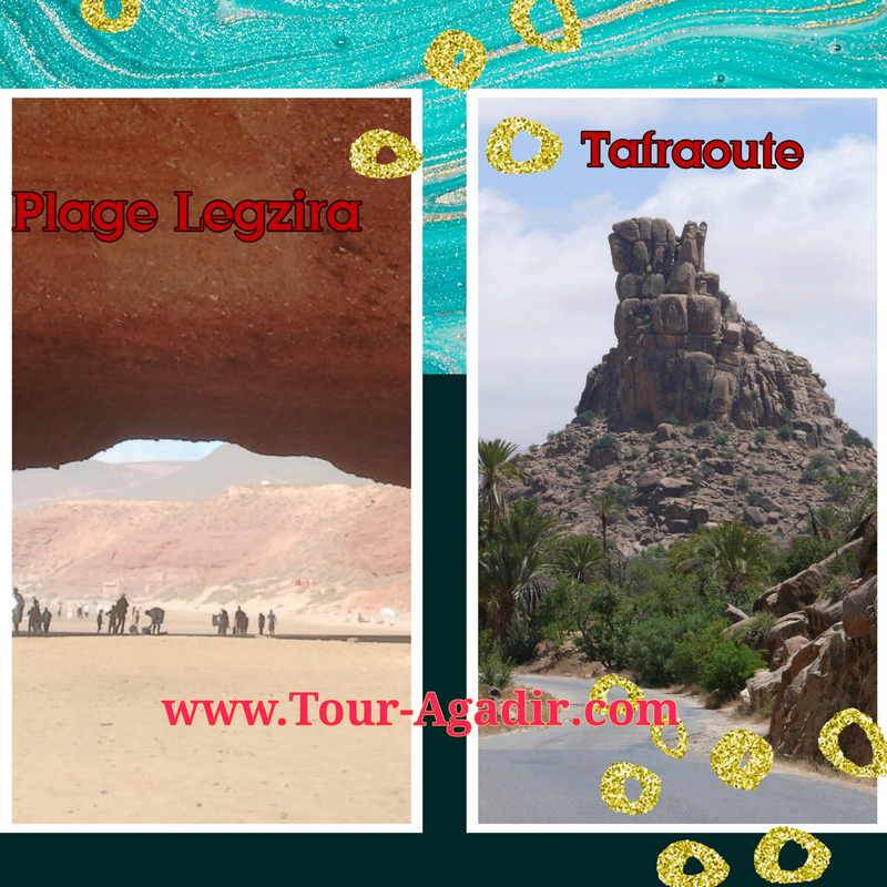 Tafraout et nuit à legzira