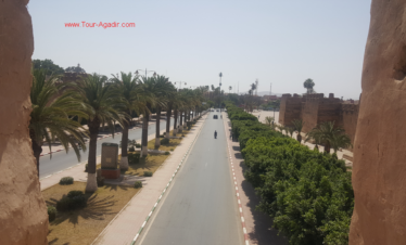 Taroudant au départ d'Agadir