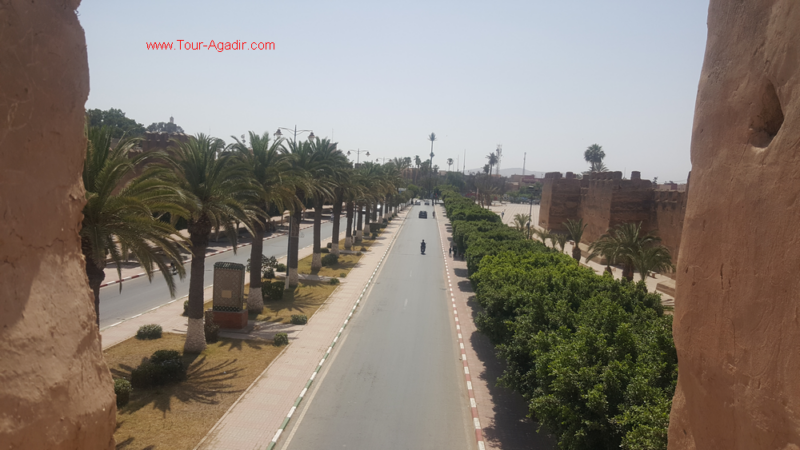 Taroudant au départ d'Agadir