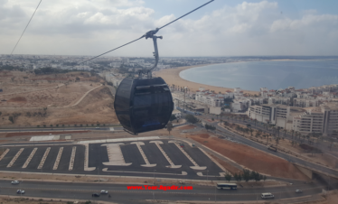visite Agadir en téléphérique