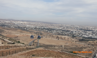 highlights Agadir from the port with cable car